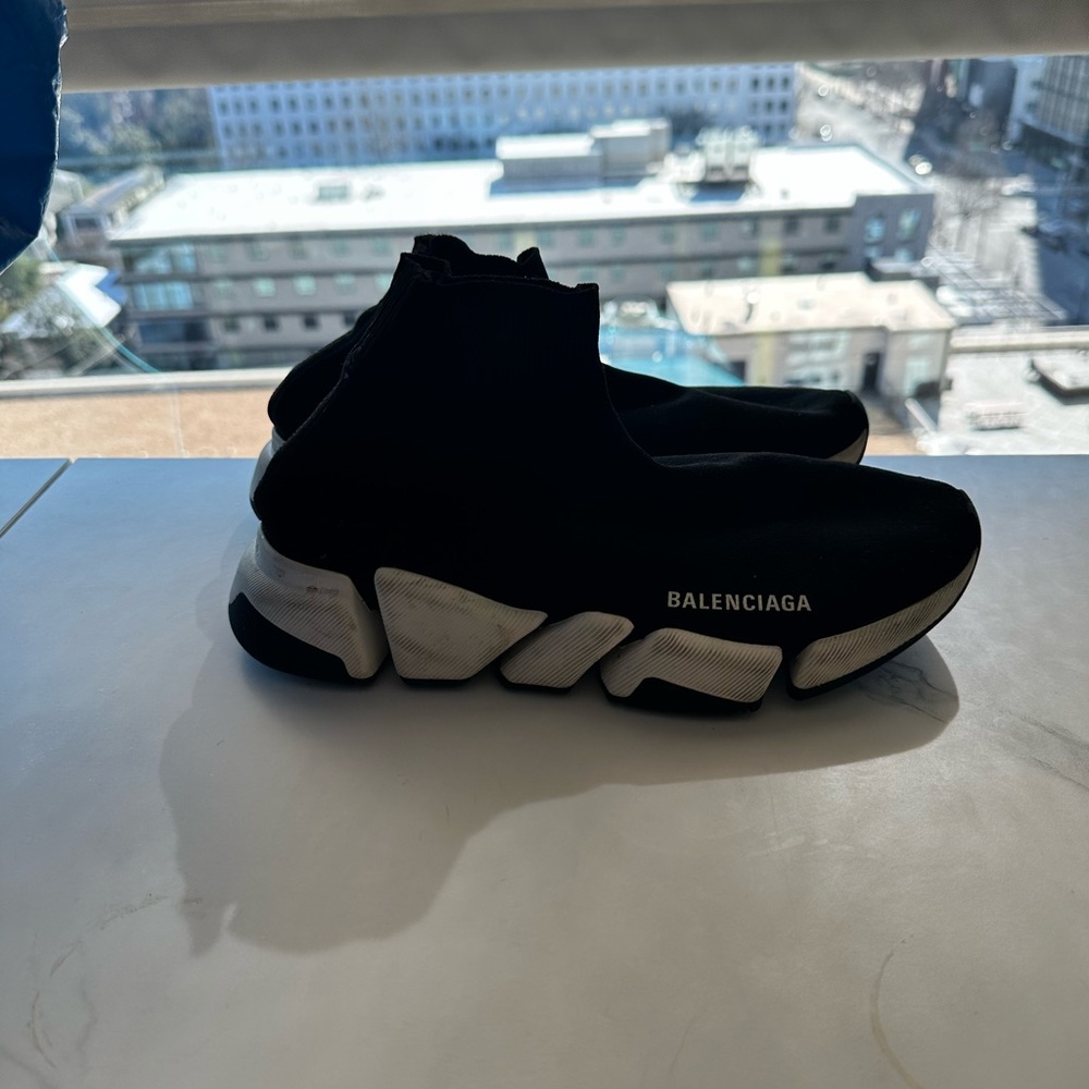 BALENCIAGA Speed 2.0 Knit Sock Trainer Sneakers - Picture 2 of 3